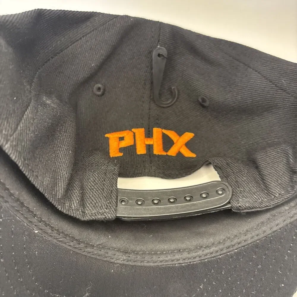 Ultra Game Phoenix Suns NBA Adjustable Cap Hat Black Basketball Licensed